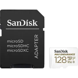 SanDisk Max Endurance microSD Class 10 UHS-I V30 + SD-Adapter 128 GB