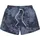 VENICE BEACH Badeshorts Venice Beach Batikdruck Blau L