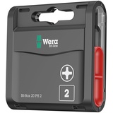 Wera 851/1 Bit-Box Kreuzschlitz Bit PH2x25mm, 20er-Pack (05057750001)