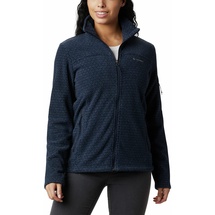 Columbia Fast Trek Printed Fleece - Dark Nocturnal Sparkler - M