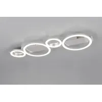 Trio Reality LED Deckenleuchte Lumos chrom - weiß