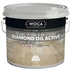 WOCA Diamond Öl Aktiv - natur , 2,5 l