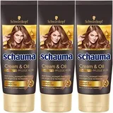 3x Schauma Creme & Oil 1-Minute-Pflege Kur 3x200ml