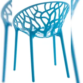 CLP Hope Stapelstuhl 59 x 60 x 80 cm blau