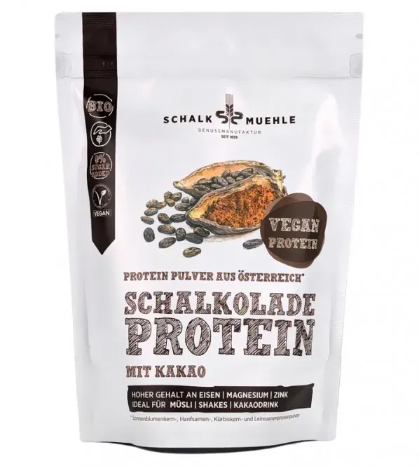 Schalk Mühle Protein Pulver Mix mit Kakao bio