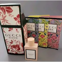 Gucci Flora Gorgeous Mini Set Damen Gardenie +Orchid+Bloom+ Magnolie EDP 9.5 ml