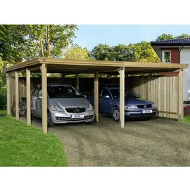 Weka Doppelcarport 618 5,76 x 5,91 m kdi