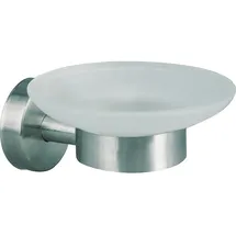 ip solutions Seifenschale Axial Edelstahl matt Weiß