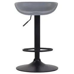CLP Barhocker Anaheim Kunststoff grau/schwarz