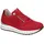 Gabor Sneaker Low Damen Rot Weite H 39