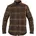 Hemd Dunkelbraun/Schwarz 4XL