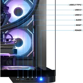 Kiebel Panorama Curve IX Gaming-PC  AMD Ryzen 7 9800X3D 4,2 GHz 32 GB RAM 2 TB SSD Radeon RX 9070 XT Windows 11