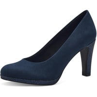 Marco Tozzi Damen Pumps Vegan Elegant, Blau (Navy Comb),