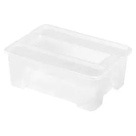 Heidrun Aufbewahrungsbox 38 x 28 x 14 cm 10-tlg. transparent