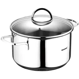 BERGNER Classic Topf-Set 6-tlg. 2 x Topf + 2 x Bratentopf + 2 x Stielkasserolle