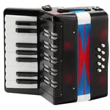 Classic Cantabile Bambino Kinder-Akkordeon, schwarz, 8 Bässe