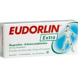 Eudorlin extra Ibuprofen Schmerztabl. 10 St