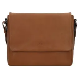 Lloyd Aktentaschen Messenger Leder 31 cm Laptopfach cognac