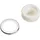 Markenprodukt Spülrohrverbinder Ø 28 mm - Ø 32 mm x Ø 55 mm mit Rosette