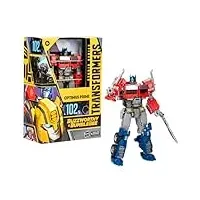 Hasbro Transformers: Rise of The Beasts Buzzworthy Bumblebee Figur Studio Series 102BB Optimus Prime 16 cm