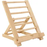 Palaufr Verstellbarer Tablet-Ständer, Tablet-Halter für Schreibtisch | Klappbare Buchhalter aus - Buchablage, Leseablagehalter mit Ladeloch, Desktop-Handyständer für Tablet-PC,