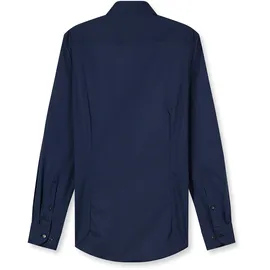 Olymp "OLYMP Level Five, body fit, Royal Kent", Herren, Gr. 38, Normaler Arm, marine, 97% Baumwolle, 3% Elastolefin, Hemden