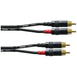 Cordial CFU 6 CC - 6,0 m, 2x Cinch, REAN - Audiokabel