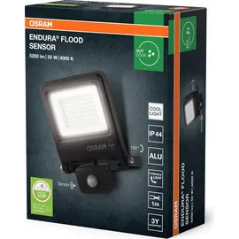 Osram Außenleuchte Aluminium 50 W 5000 lm inkl. Bewegungsmelder Dunkelgrau
