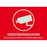 ABUS Warnaufkleber Videoüberwachung 74 mm x 52,5 mm