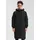 QS Locker geschnittener Steppmantel mit Teddyfutter - schwarz - XS