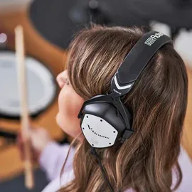 Roland VMH-D1 Kopfhörer für E-Drums mit Stativ