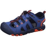 KANGAROOS Herren K-Trek Jam Sandale, Navy/Flame, 38 EU