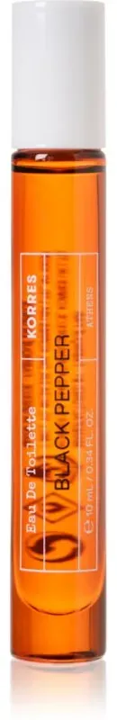 Korres Black Pepper Eau de Toilette für Herren 10 ml