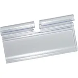 100 Pendeltaschen für Lochwandhaken 80 mm | 26 mm, PVC, transparent