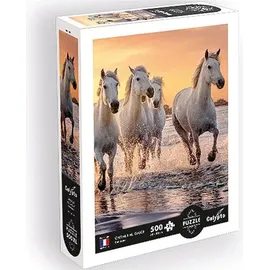 Sentosphère Calypto Pferde 500 Teile XL Puzzle