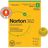 NortonLifeLock Norton 360 Standard 2025 | 1 Gerät 1 Jahr | Sofortdownload