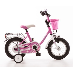 Kinderfahrrad BACHTENKIRCH „My Bonnie“ Fahrräder Gr. 23 cm, 12 Zoll (30,48 cm) hinten: 12,5 Zoll (31,75 cm), rosa Kinder Kinderfahrräder