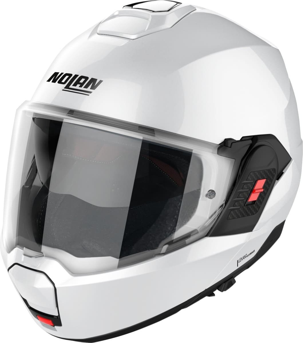 Nolan N120-1 Helm Classic 5 metallic weiß Gr. M 58/59