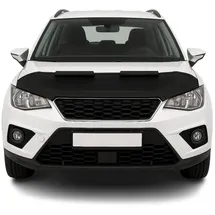 Omac Haubenbra Steinschlagschutz Bonnet Bra kompatibel mit Seat Arona 2017-2026 Schwarz Halb
