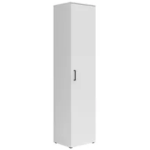 Multi-Stauraum Schrank 45 x 195 x 40 cm Weiß