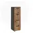 Vicco Irma Midischrank 30 x 95 cm Anthrazit/Goldkraft Eiche MDF