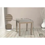 CLP Ocean Beistelltisch 45 x 45 x 45 cm taupe
