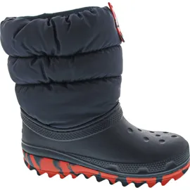 Crocs Classic Neo Puff Boot Blau 29