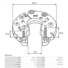 AS-PL Gleichrichter, Generator