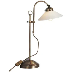 Globo Tischleuchte Landlife Antik, Rost, Altmessing Braun