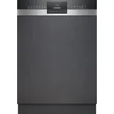 Siemens iQ300 SN53ES21BE Einbau-Geschirrspüler (teilintegrierbar, 598 mm breit, Edelstahl)