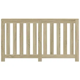 vidaXL Heizkörperverkleidung Sonoma-Eiche 149x20x82 cm Holzwerkstoff - Braun