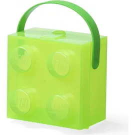 Room Copenhagen Aufbewahrungsbox LEGO Box mit Griff 2,1 l 1-tlg. hellgrün