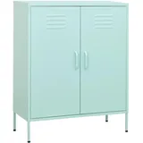 deluke Büroschrank 80 x 35 x 101,5 cm Mintgrün