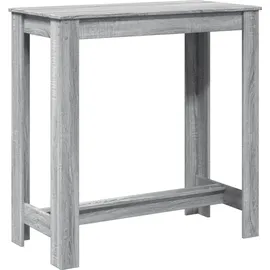 vidaXL Bartisch 102 x 50 x 103,5 cm Grau